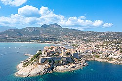 Northwest side of the Citadel of Calvi, Corsica, France (52723823056)
